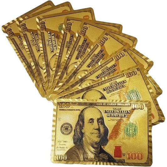 Carti de Joc Auriu Luxury