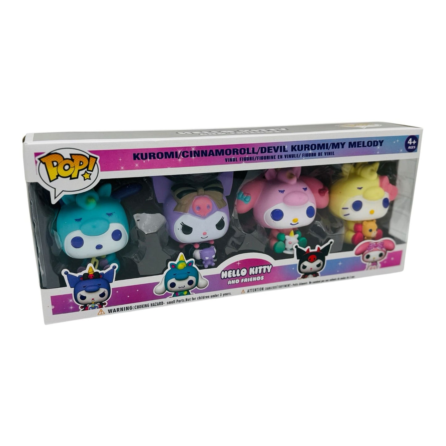 Set 4 Figurine Sanrio