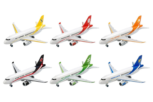 Set 6 Avioane de Jucărie cu Inerție