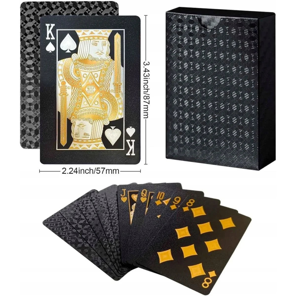 Carti de Joc Negre Premium