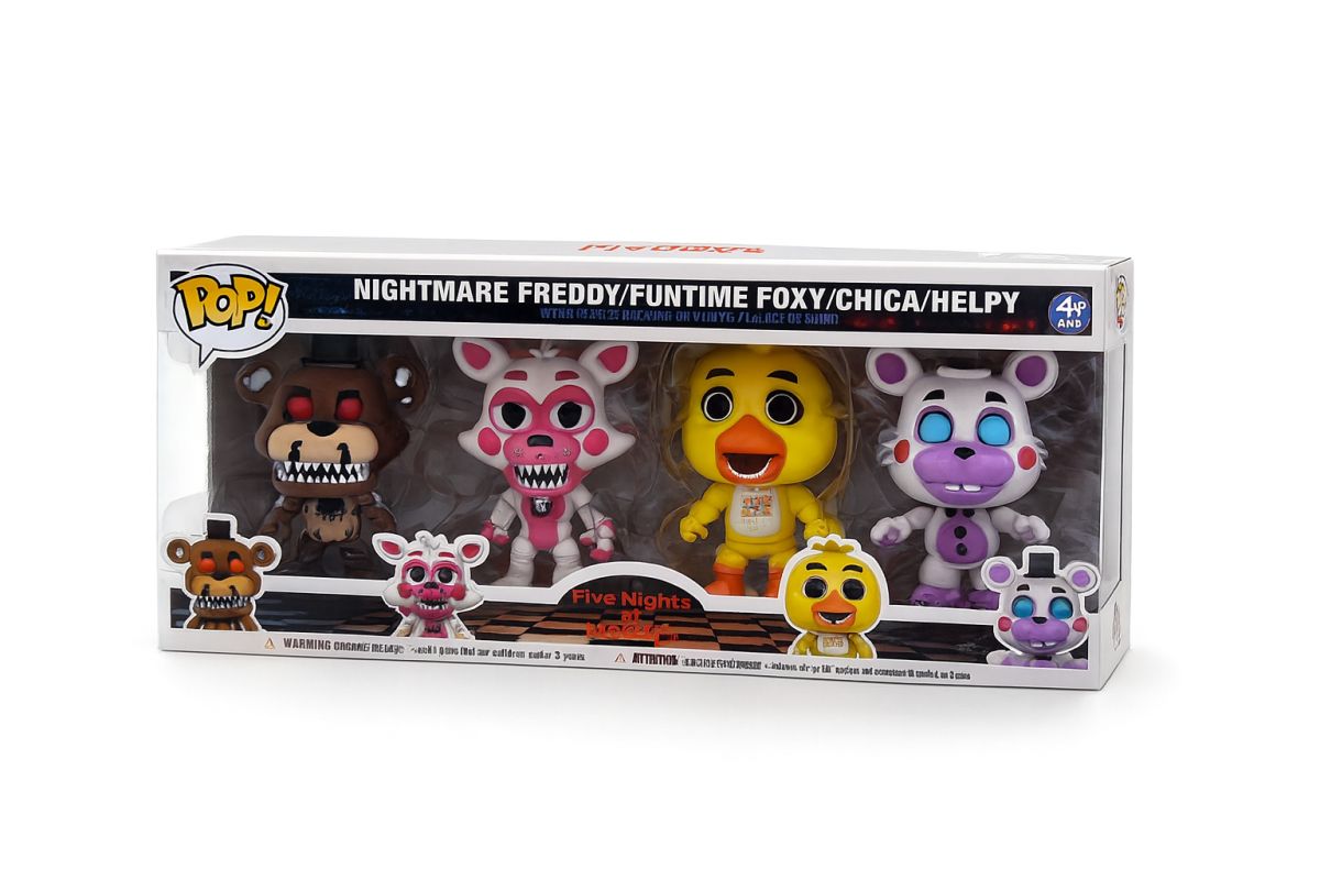 Set 4 figurine FNAF