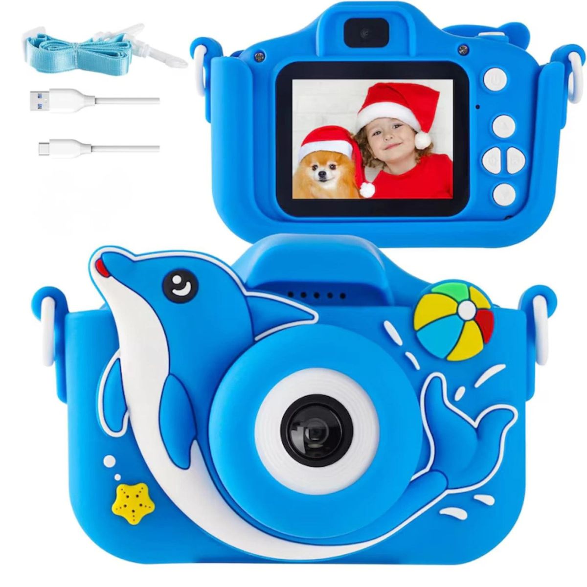 Camera foto digitala pentru copii Delfin
