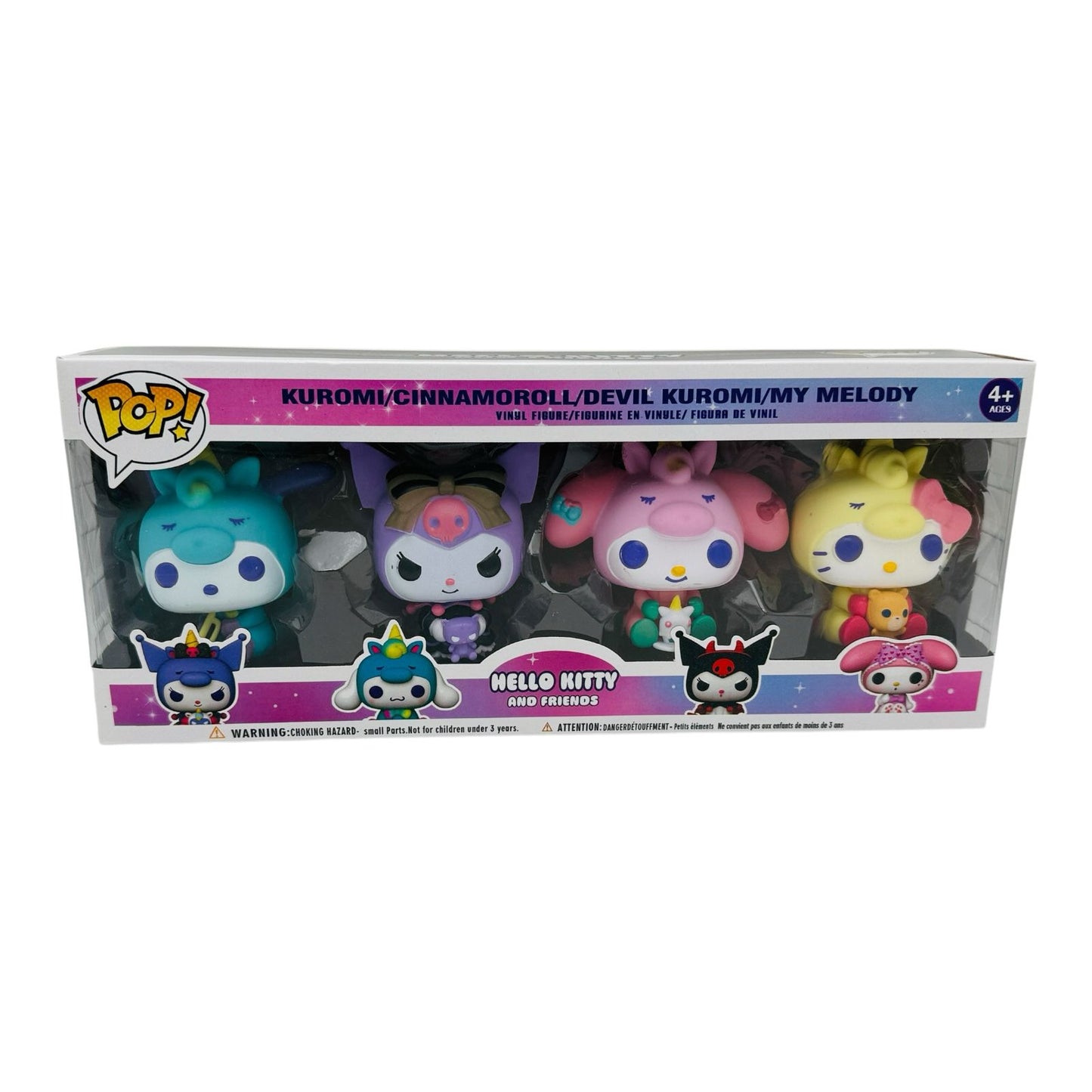 Set 4 Figurine Sanrio