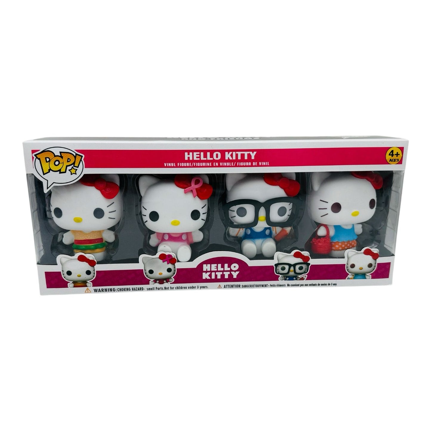 Set 4 Figurine Hello Kitty