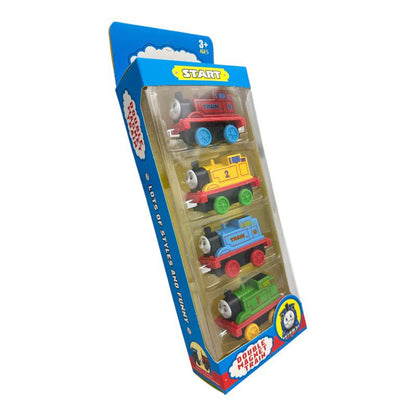 Set 4 trenulete din metal