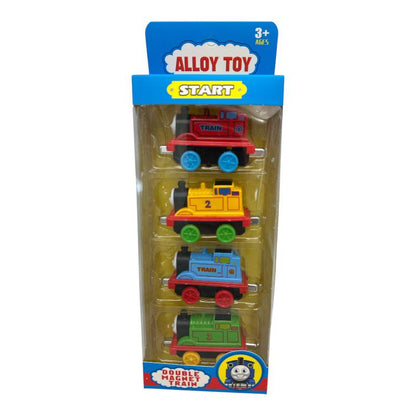 Set 4 trenulete din metal