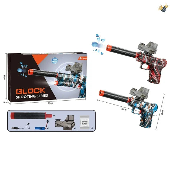 Pistol electric cu bile gel